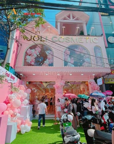 THIẾT KẾ SHOP MỸ PHẨM