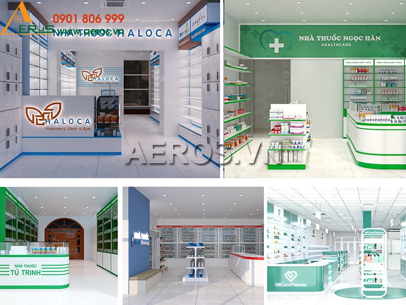 THIẾT KẾ NHÀ THUỐC