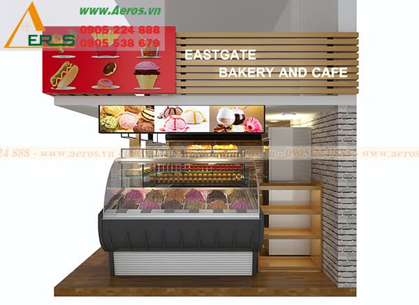 THIẾT KẾ SHOP BÁNH MÌ ANH THÀNH TẠi QUẬN 7, TP. HCM