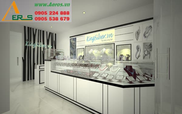 THiẾT KẾ SHOP TRANG SỨC ANH THỊNH, Q. TÂN BÌNH, TP. HCM