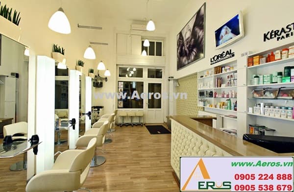 THIẾT KẾ NỘI THẤT SALON TÓC  MỚI
