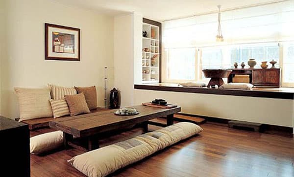 Những mẫu thiết kế phòng khách Hàn Quốc đẹp, ấn tượng