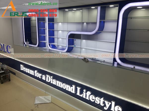 THiẾT KẾ THI CÔNG SHOWROOM CHỊ VÂN, QUẬN 12, TP HCM