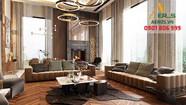 Thiết kế biệt thự của anh Vũ tại Quận 1