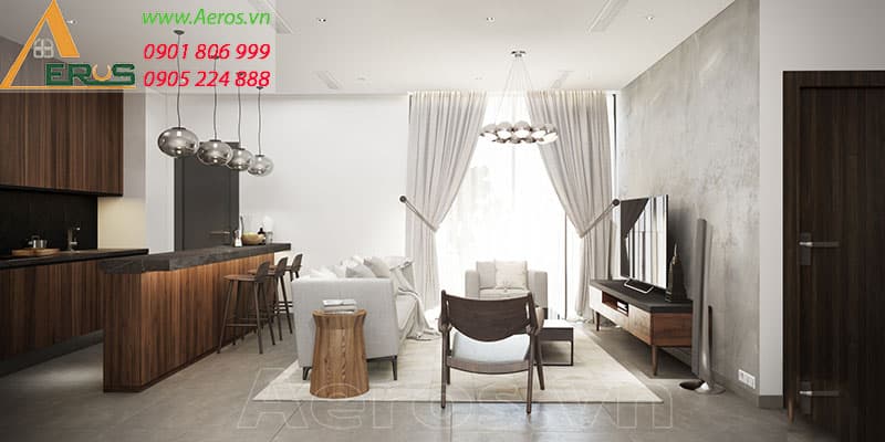 Thiết kế nội thất chung cư tại Long Thành, Đồng Nai