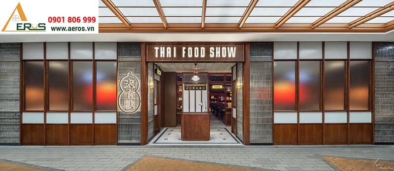 Thiết kế nhà hàng Thai Food Show tại quận 1, TP.HCM