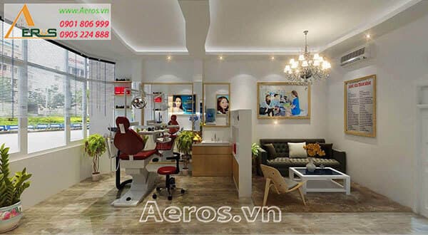 Thiết kế phòng khám đa khoa Việt Gia tại quận 1