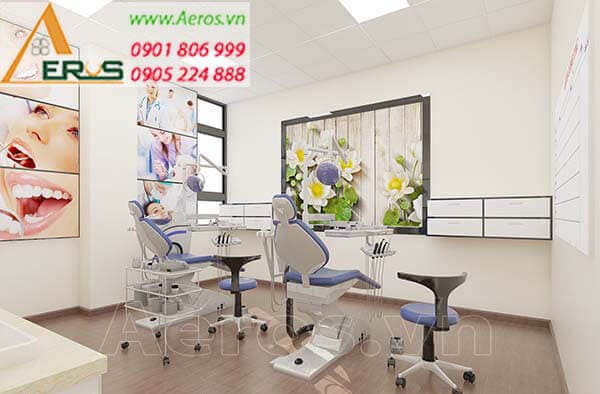 Thiết kế phòng khám nha khoa Minh Anh tại quận 1