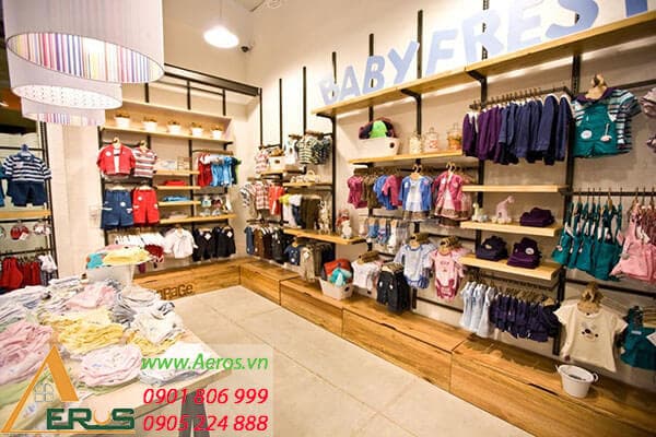 Xu hướng thiết kế shop mẹ và bé nổi bật giúp tăng doanh thu