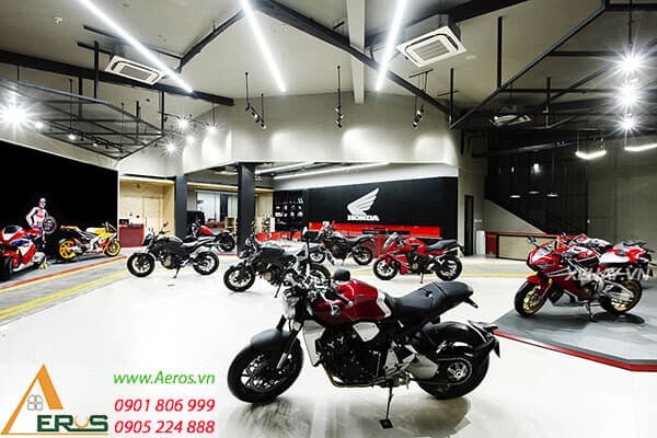 Xu hướng thiết kế showroom motor nổi bật nhất