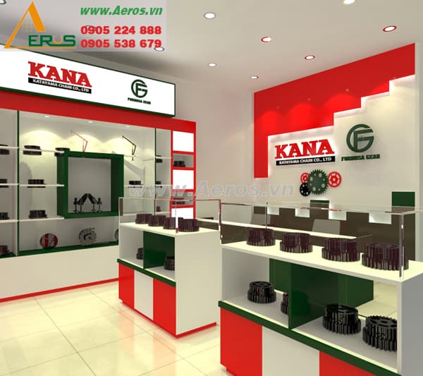 THiẾT KẾ NỘI THẤT CỬA HÀNG CƠ KHÍ, ANH BẰNG, Q.5, TP. HCM