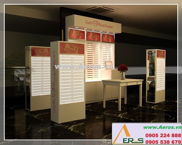 GIAN HÀNG MỸ PHẨM GIRLS LOVE ACCESSORIES TAI TTTM PARKSON, HN