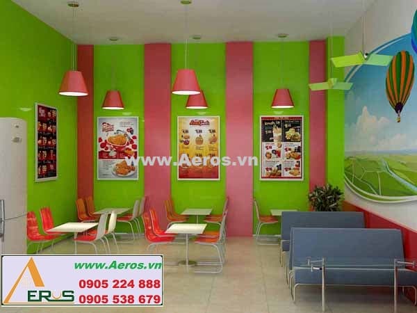 THIẾT KẾ GIAN HÀNG THỨC ĂN NHANH ở TTTM Times City, Hà Nội