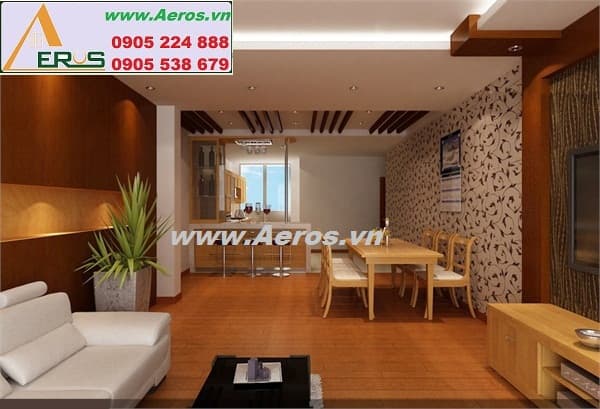 Thiết kế căn hộ chị Trúc, chung cư The Golden Dynasty, Q. Bình Tân