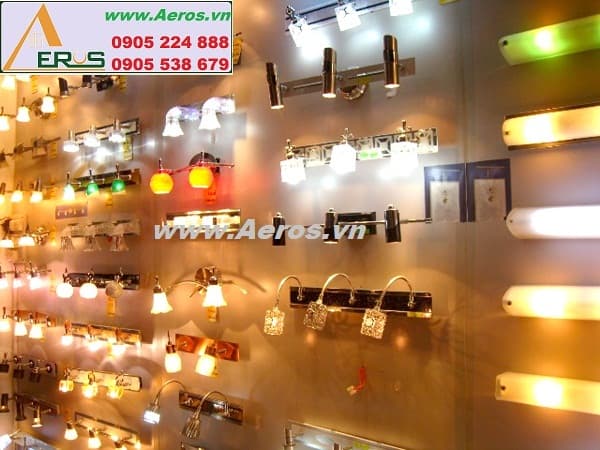 THIẾT KẾ NỘI THẤT CỬA HÀNG ĐÈN TRANG TRÍ ĐẸP