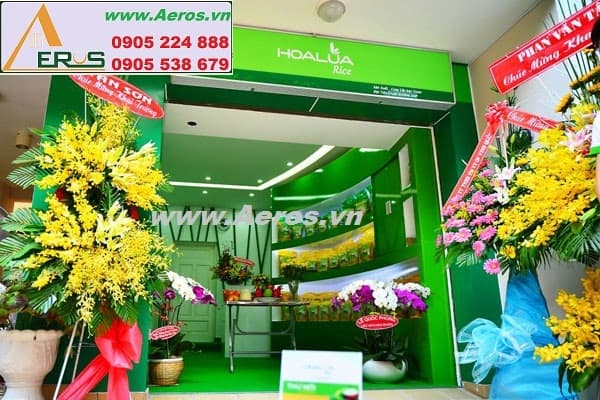 THIẾT KẾ NỘI THẤT CỬA HÀNG GẠO SANG TRỌNG