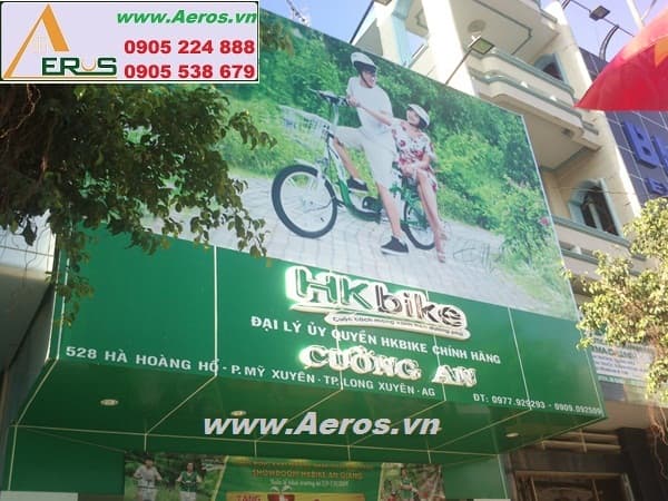 THIẾT KẾ NỘI THẤT CỬA HÀNG XE HK BIKE tại An GIang