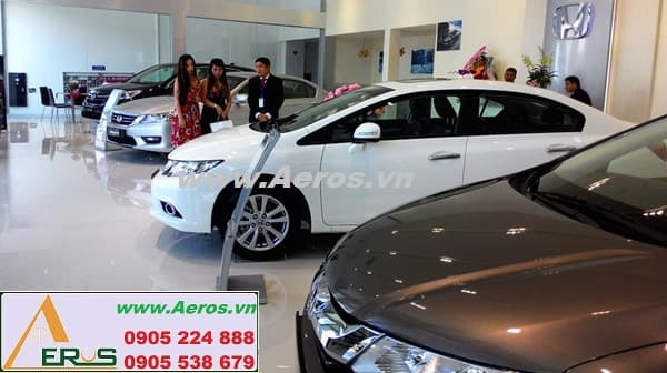 THIẾT KẾ NỘI THẤT SHOWROOM OTO SANG TRỌNG