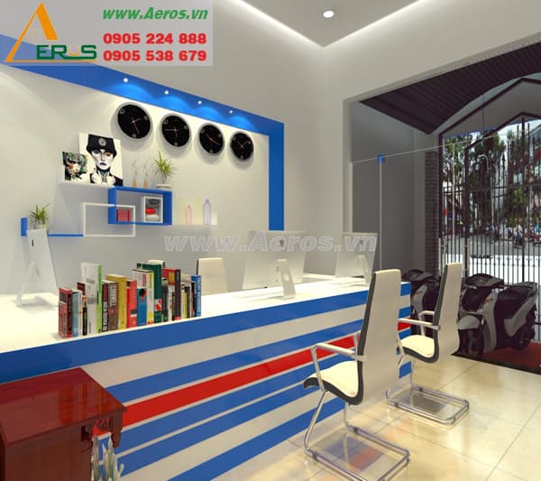 THiẾT KẾ VĂN PHÒNG VÉ MÁY BAY, ANH NAM, Q. TÂN BÌNH, TP. HCM