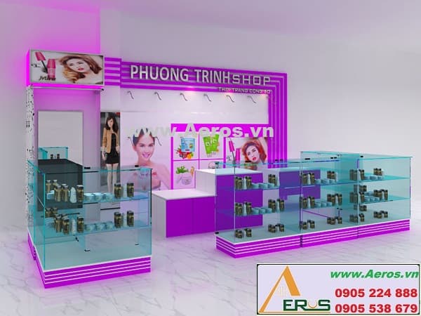 THIẾT KẾ THi CÔNG GIAN HÀNG TTTM ĐẸP