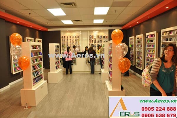THIÊT KẾ NỘI THẤT SHOP ĐIỆN THOẠI MỚI