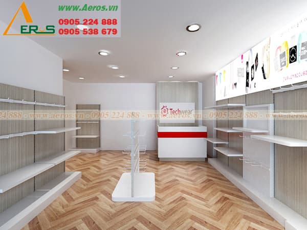 THiẾT KẾ SHOP PHỤ KIỆN, ĐỒ CÔNG NGHỆ, ANH DƯƠNG, Q. TÂN BÌNH, HCM