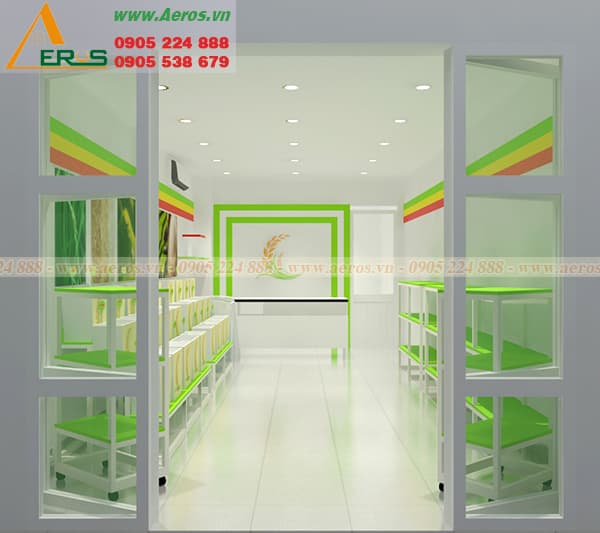 THiẾT KẾ SHOP GẠO CHị THỦY QUẬN 11, TP. HCM