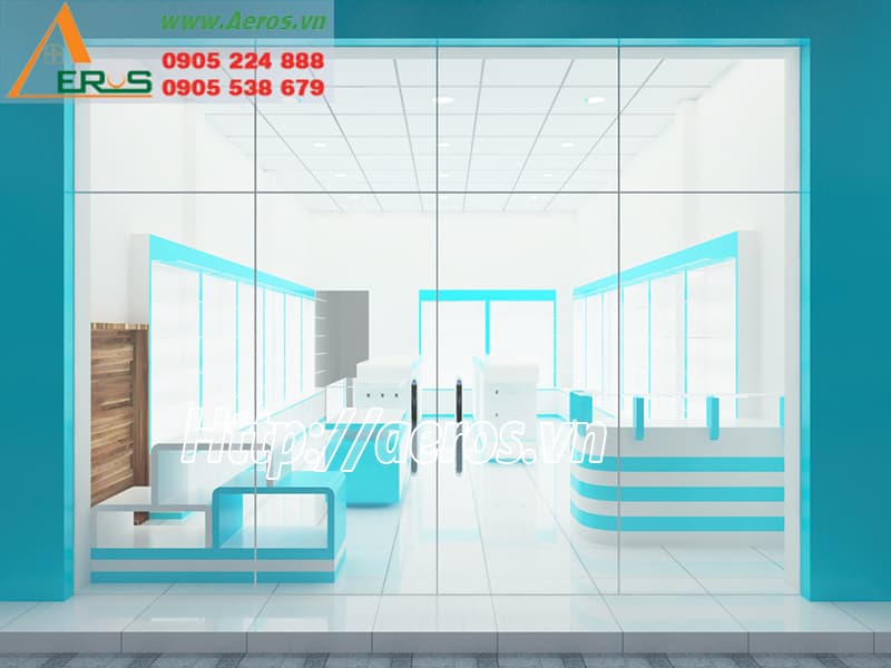 THiẾT KẾ THI CÔNG SHOP GIÀY DÉP CHỊ NGÂN Ở QUẬN 12, TPHCM