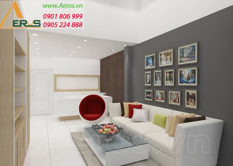 THIẾT KẾ THI CÔNG SPA CHỊ NHUNG TẠI QUẬN TÂN BÌNH TPHCM