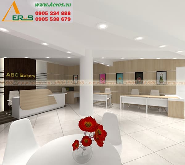 THiẾT KẾ VĂN PHÒNG BÁNH KẸO ABC, QUẬN BÌNH TÂN, TP. HCM