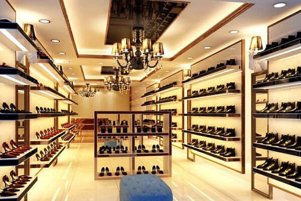 4 Cách trang trí shop giày dép hiện đại, đẹp mắt, thu hút khách hàng